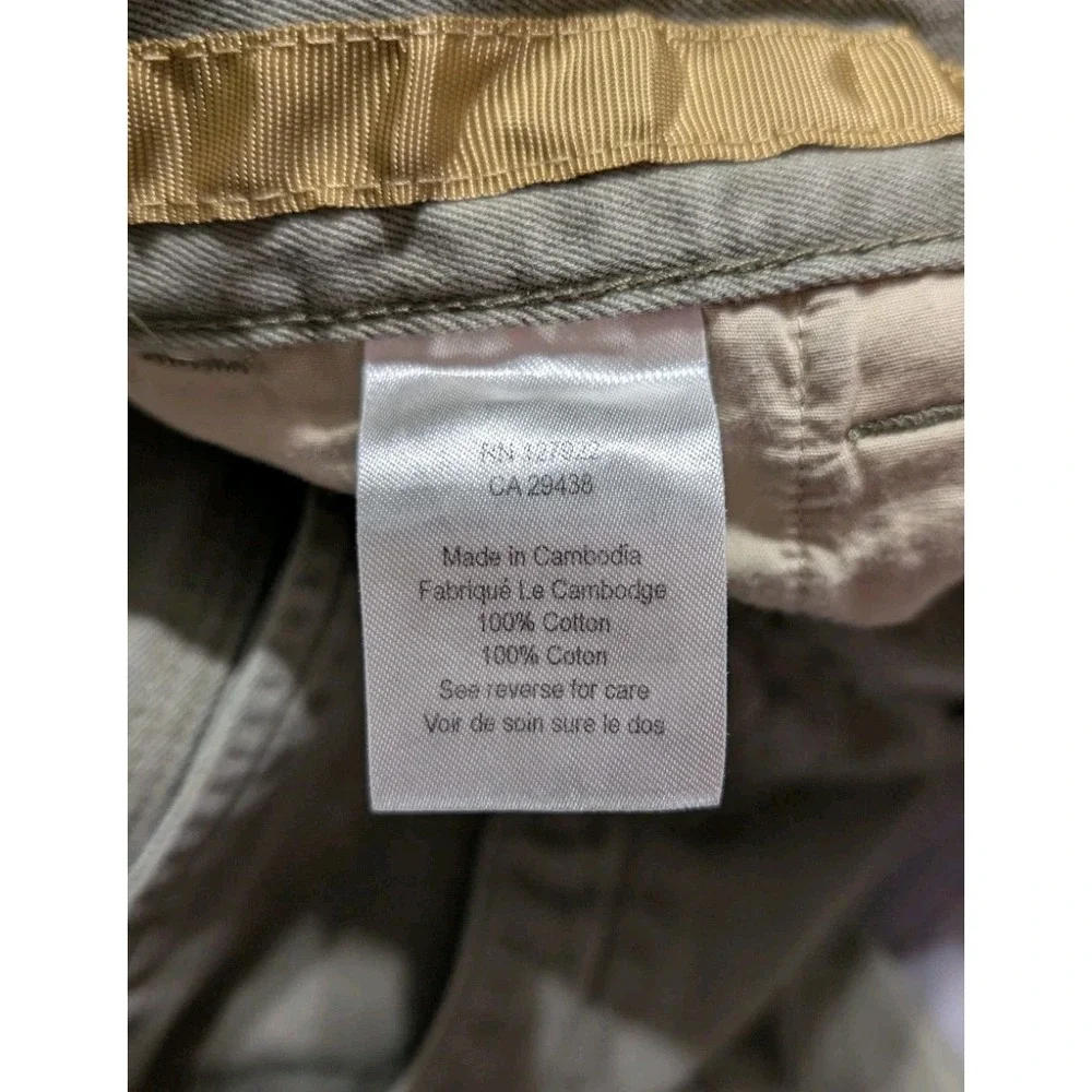 Mountain Khakis Original Mountain Pants Mens 38x30 Green Canvas Cotton